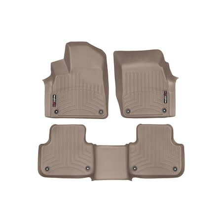 Weathertech Front and Rear Floorliners, 45887-1-2 45887-1-2